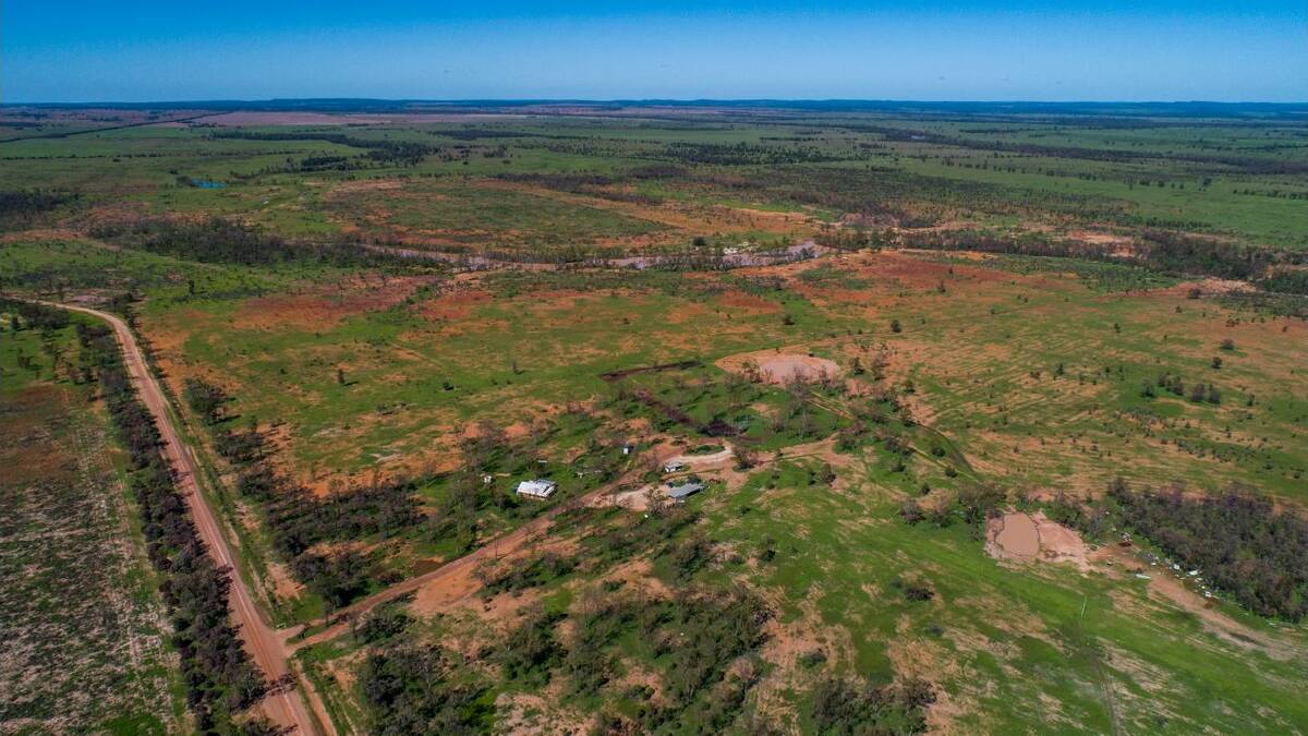 The 1300 hectare Glenmorgan property Clearwater will be auctioned by Colliers International on April 24. 