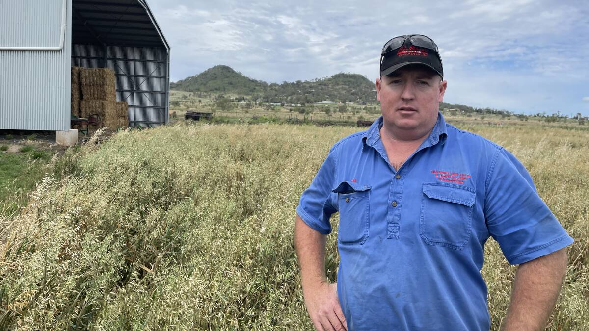Charlton fodder producer Tim Durre says his farm will be destroyed unless common sense is applied and the route of the Inland Rail is shifted. 