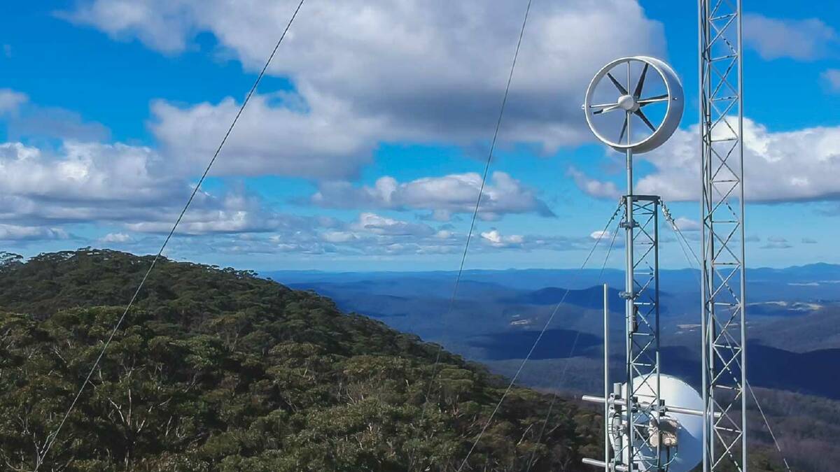 Small wind turbines are being promoted as a big solution for telecommunications in remote areas.