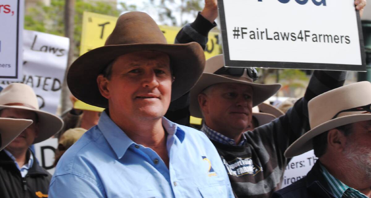 UNDER FIRE: The Palaszczuk government has cut short the committee process on its controversial new vegetation management laws says AgForce president Grant Maudsley.