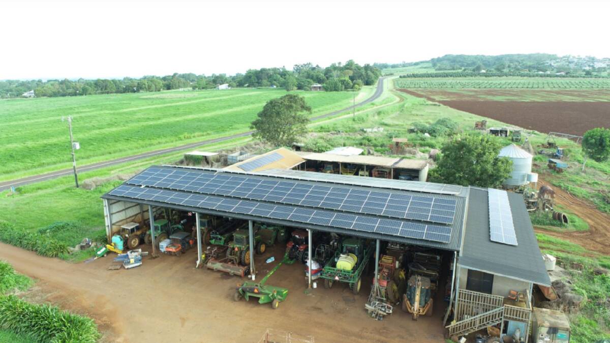 Cuda Farm's mains power supply is supported by an impressive 99kVA solar system.