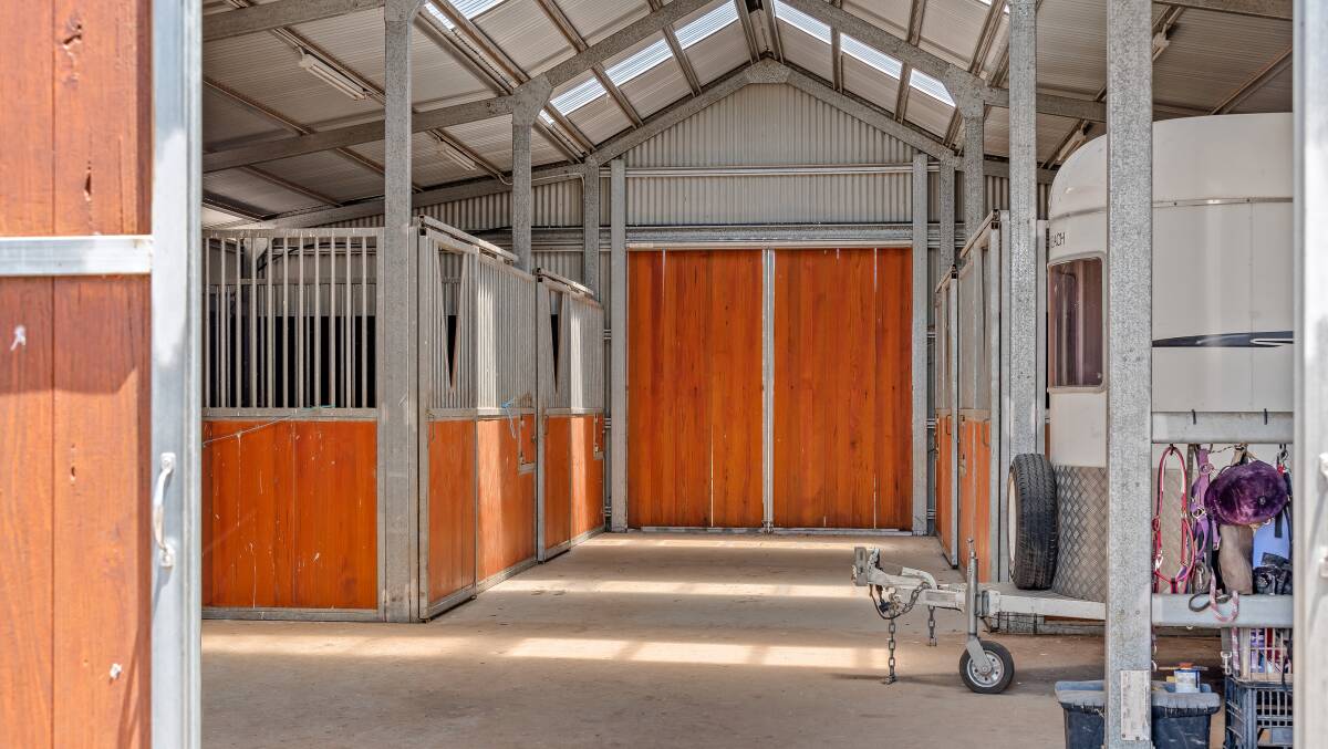 La Ferme also features a new modern stable complex and dressage arena.