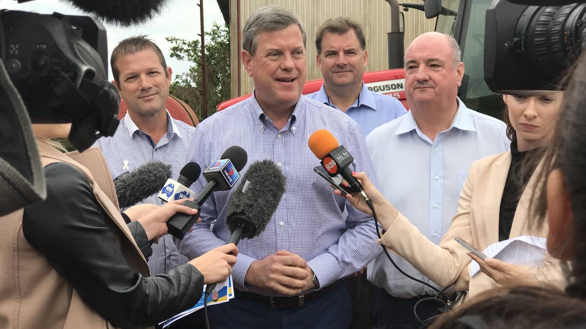 Opposition leader Tim Nicholls explains how he will partner with farmers to manage electricity prices.