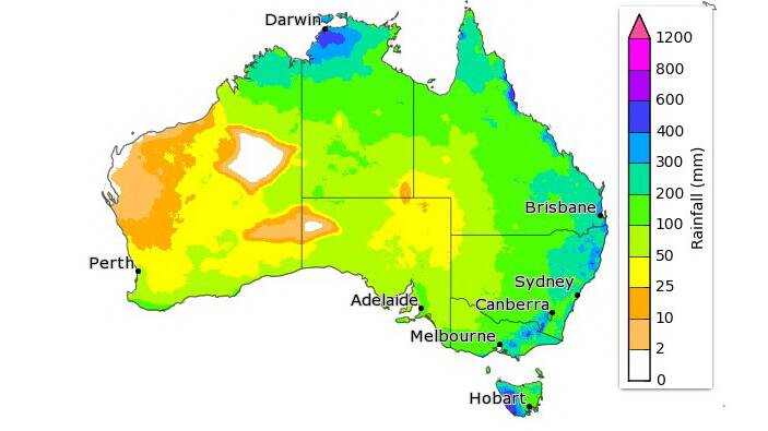 BOM now says the October to December period will be wetter than average. 
