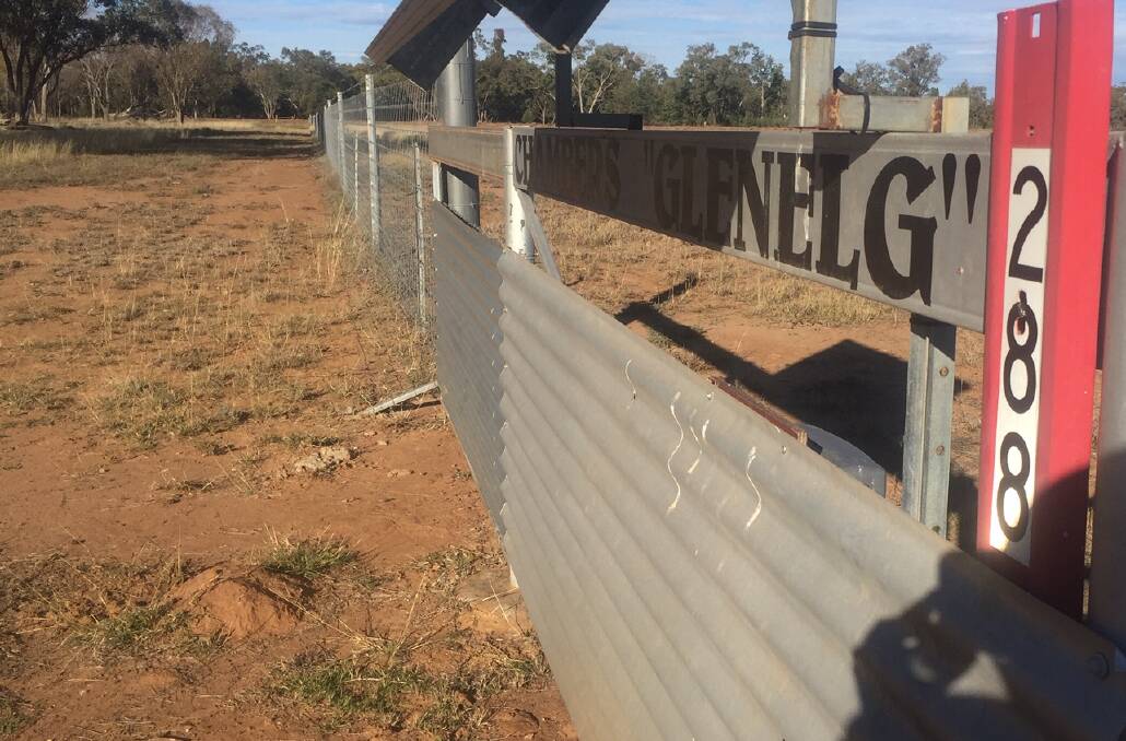 The 33km exclusion fence protects Glenelg from wild dog attacks.