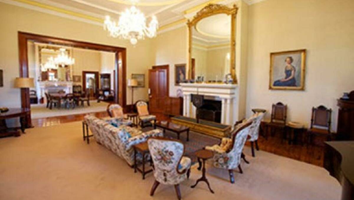 A glimpse of the grandeur of Jimbour House.