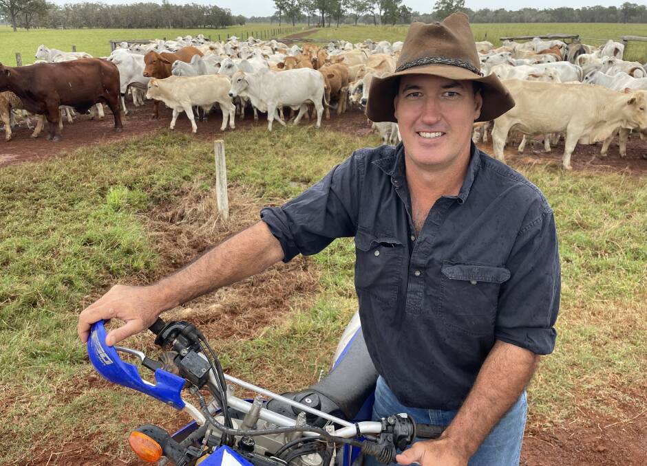 Glenn Titmarsh, Tandora, Maryborough, will have up to 600 mainly Charolais infused weaners at the Toogoolawah sale.