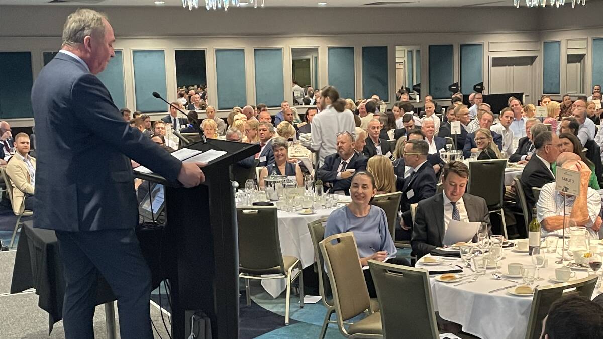 Rural Press Club: Deputy Prime Minister Barnaby Joyce says Australia has to become as strong as possible as quickly as possible.