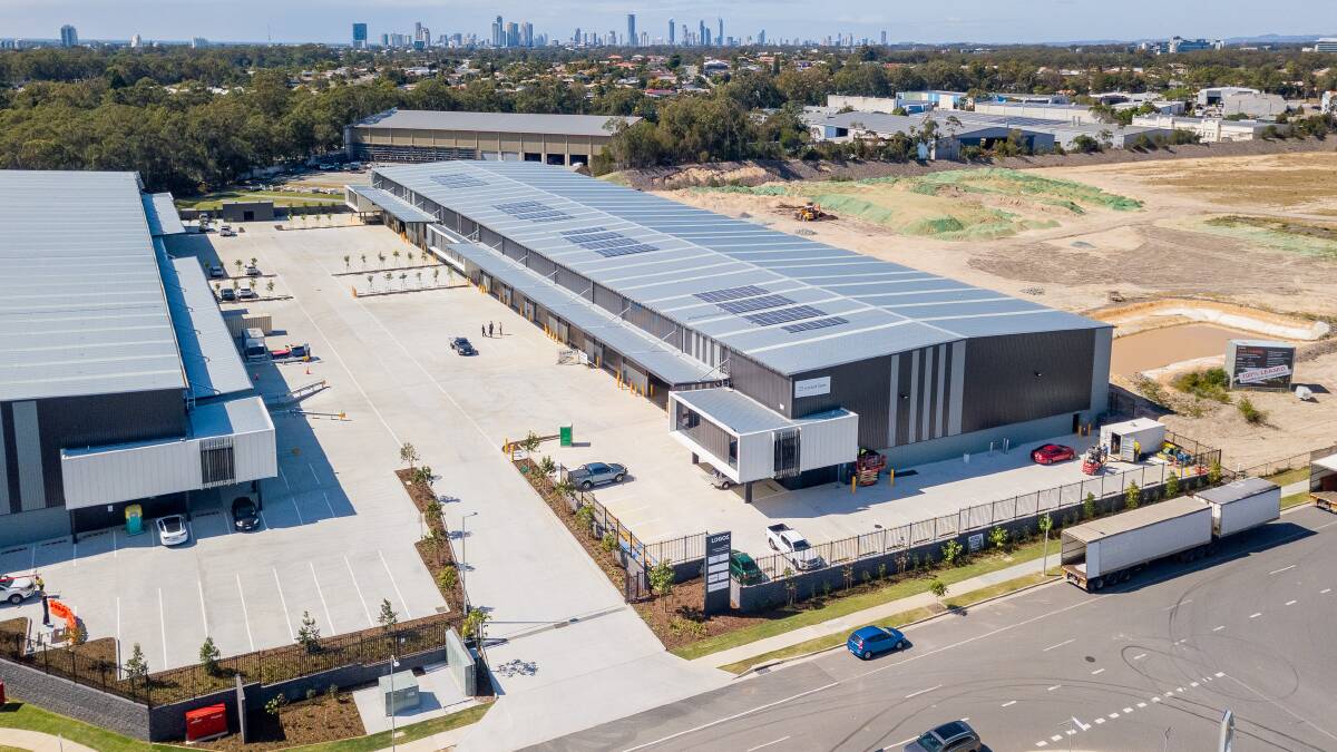 UNDER CONSTRUCTION: A 4000 square metre facility on the Gold Coast will include an automated operating farm, research and development lab, manufacturing division and head office.
