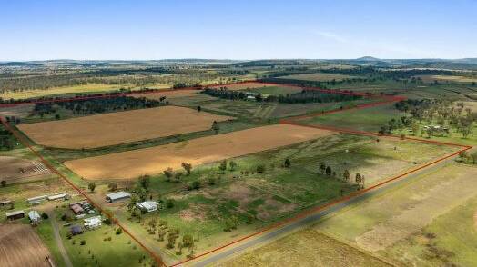 Dolburne covers 106 hectares and has bitumen frontage on two sides. 