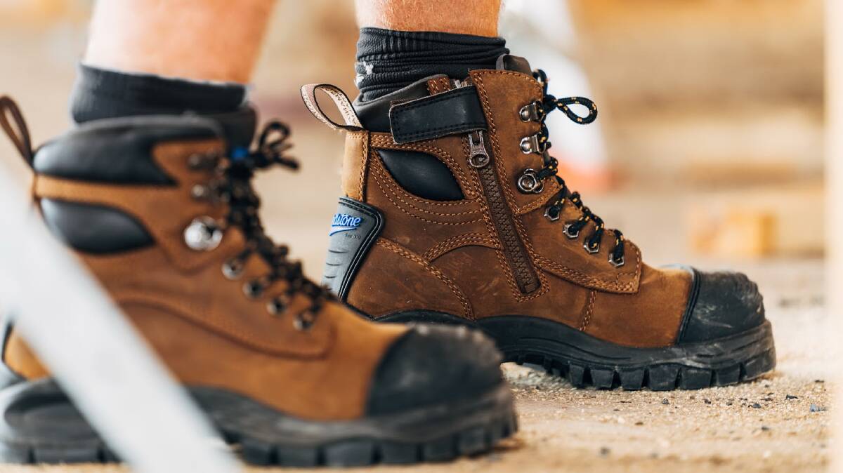 SAFETY FIRST: Blundstone's new #983 boot features a lightweight, penetration resistant insole. 
