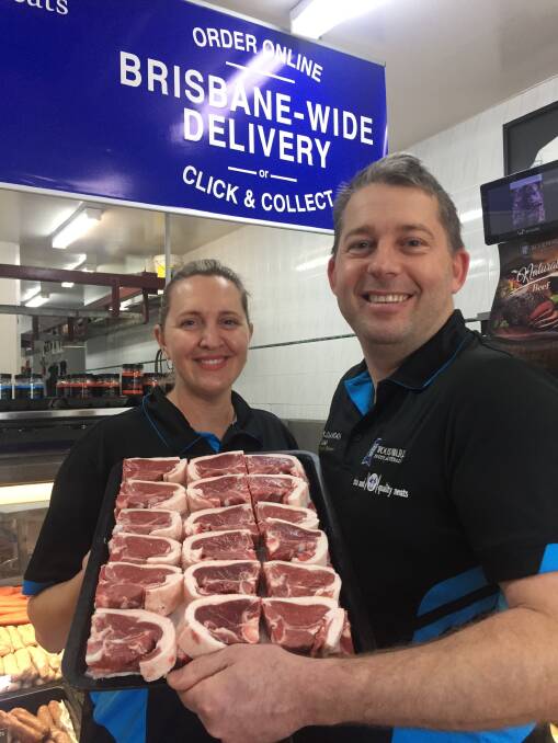 Butchers Sherry and Michael James in their shop in Carina North Quality Meats in suburban Brisbane.