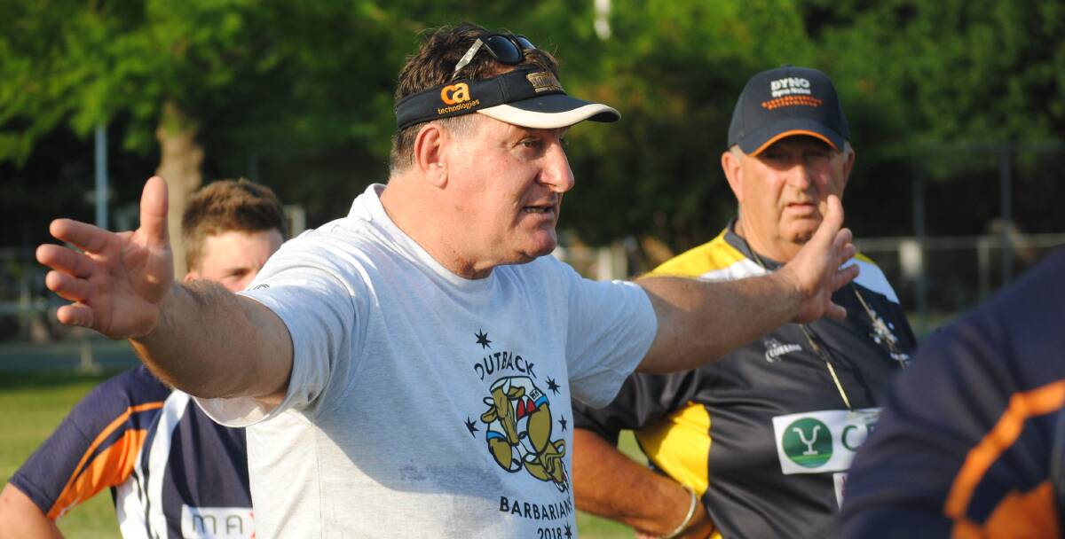 US TOUR: 2018 was Outback Barbarians coach Mike Bishop’s second undefeated tour.