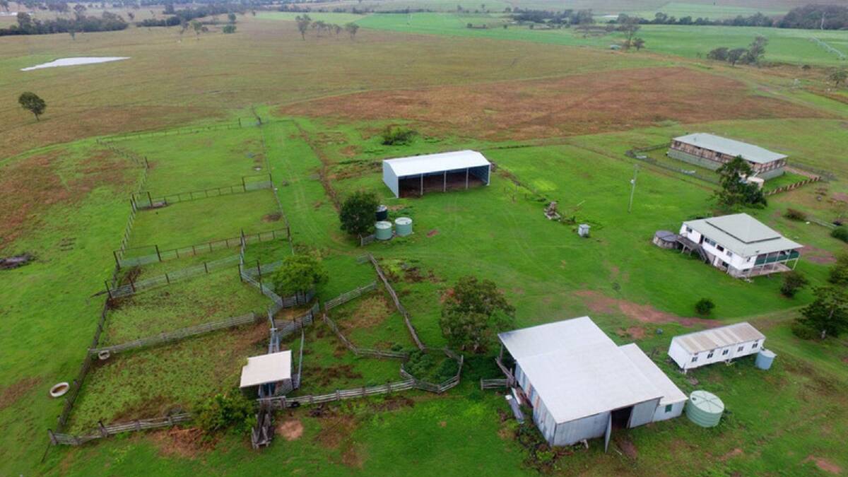 GOOMERI: The well developed grazing property Rocklawn will be auctioned by Raine and Horne in Goomeri on April 26. 
