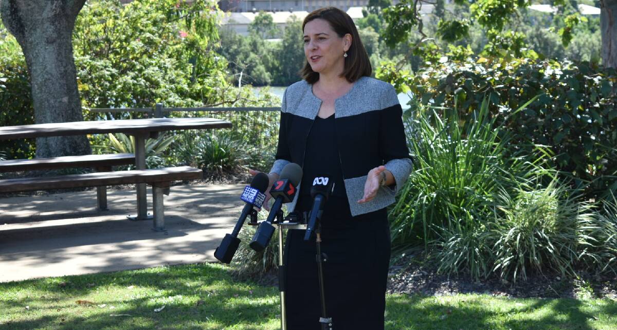 BUNDABERG: LNP Opposition Leader Deb Frecklington says the compromised Paradise Dam wall can be fixed for a quarter of the cost. 