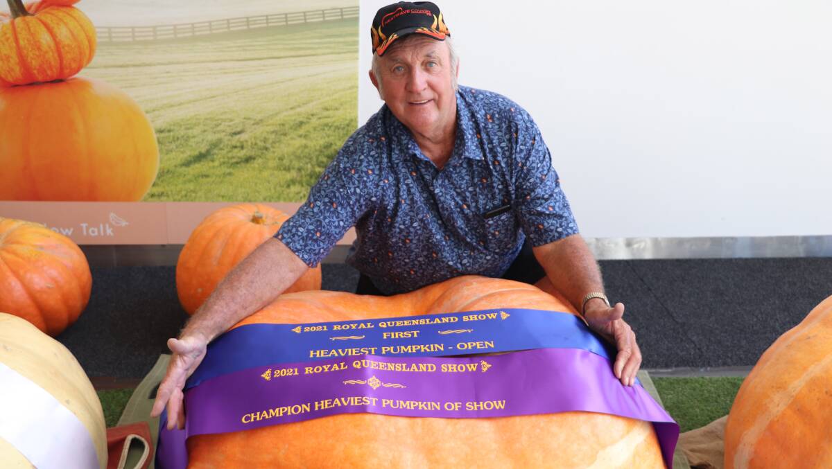 Whopping 196kg pumpkin claims Ekka honours