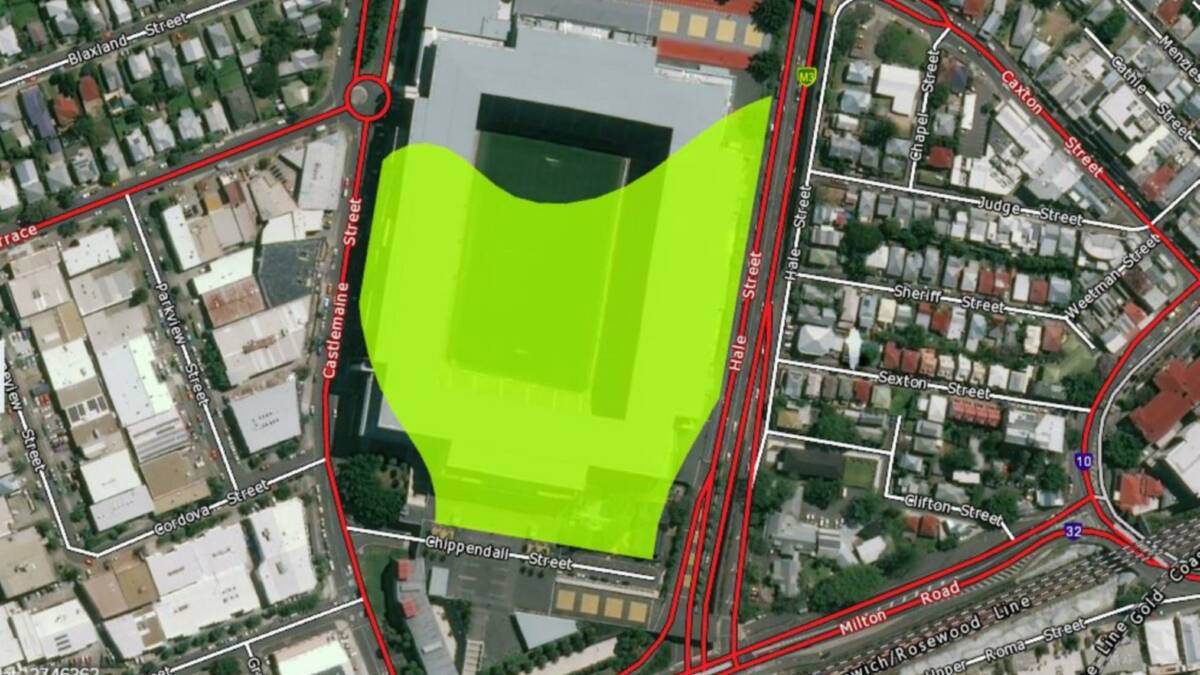 The Palaszczuk government is set to review its controversial trigger maps, reducing the mapped area by 35 per cent. Suncorp Stadium is an obvious example that will be removed from the mapping.