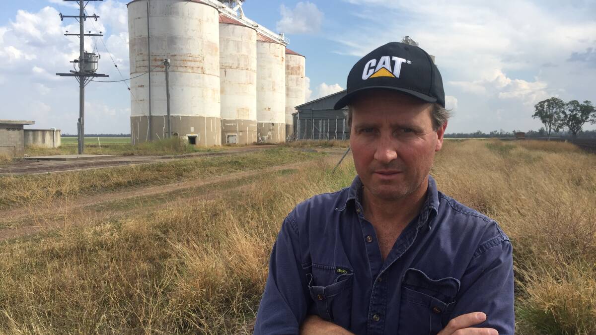 RAIL PAIN: Darling Downs farmer Jason Mundt, Mundalee, Yandilla, says the federal government must shift the Queensland section of the Melbourne to Brisbane inland rail route off the planned high impact route across the Condamine floodplain.
