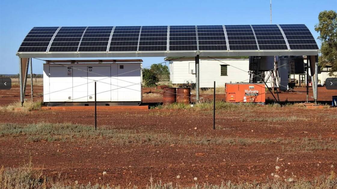
The homestead is powered by a 70 panel 12kw solar system with battery storage.