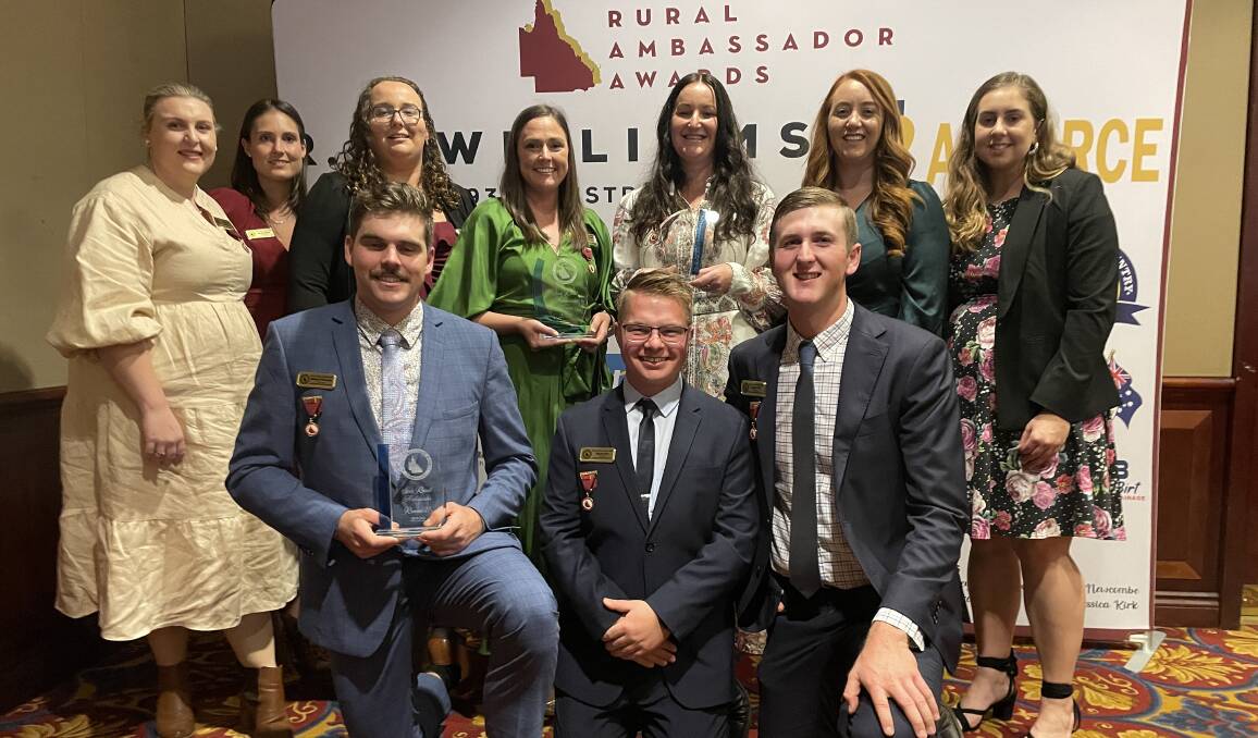Queensland's new Rural Ambassador has been named at a gala dinner in the Royal on the Park Hotel.