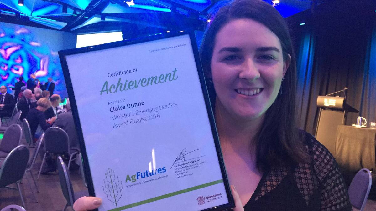 Graziher magazine creator Claire Dunne won the Minister’s Emerging Leaders Award. 