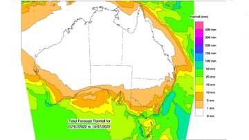 Queensland is set to experience a run of dry weather, possibly through to the end of August. Picture - BoM