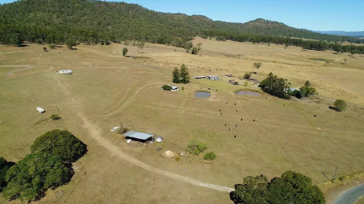 Property 14 covers 75 hectares and has a home and sheds.