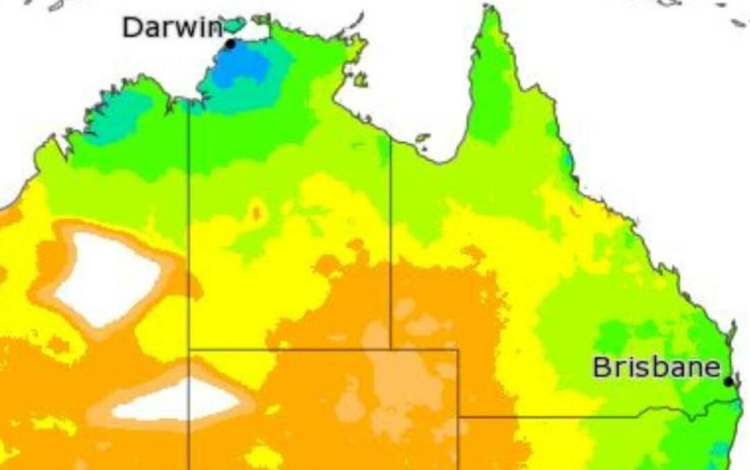The Bureau of Meterology says rainfall for October to December is likely to be below average.