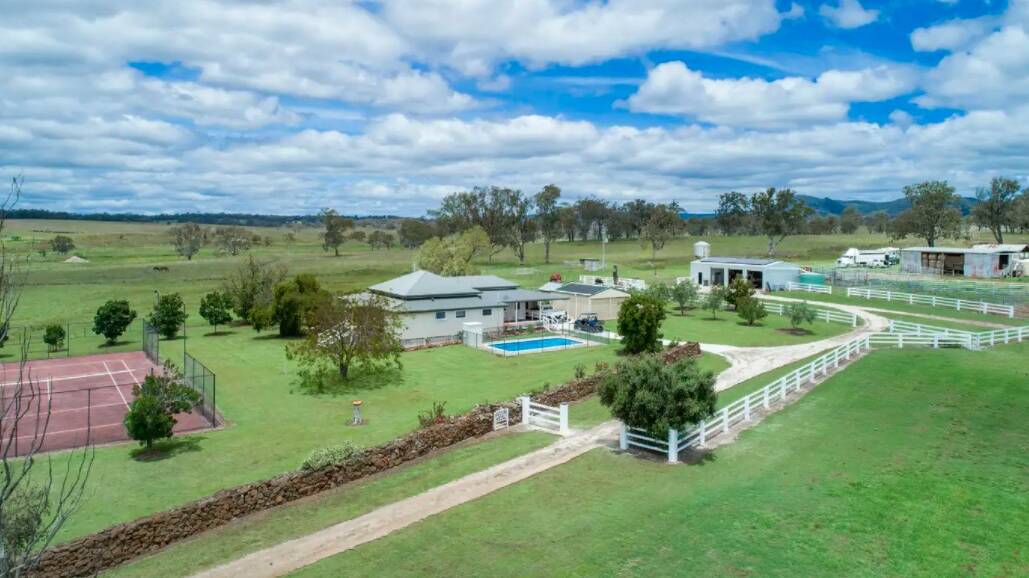 Southern Downs property Blue Hills has sold at auction for $2.42 million.
