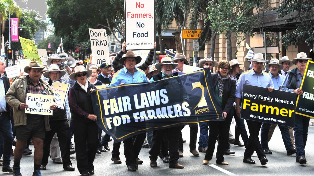 Queensland farmers are still fighting for fair vegetation management laws.