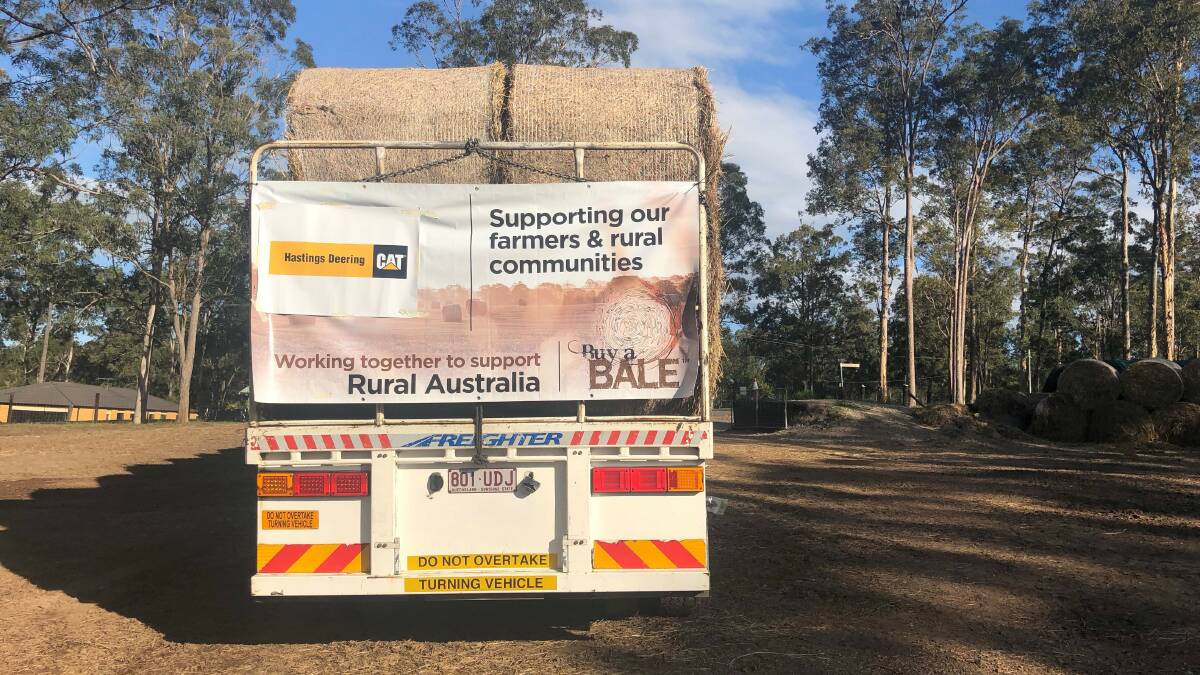 Hasting Deerings was one the companies assisting drought affected farmers, contributing $10,000 to Buy-a-Bale.