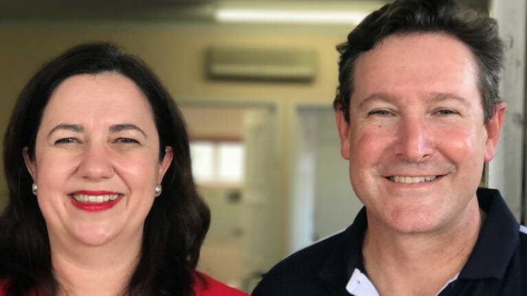 FARMER BASHING: Premier Annastacia Palaszczuk and parliamentary committee chair Chris Whiting (Bancroft, ALP) who said he did not hear anything that indicated any changes to Labor's proposed vegetation management laws were needed.