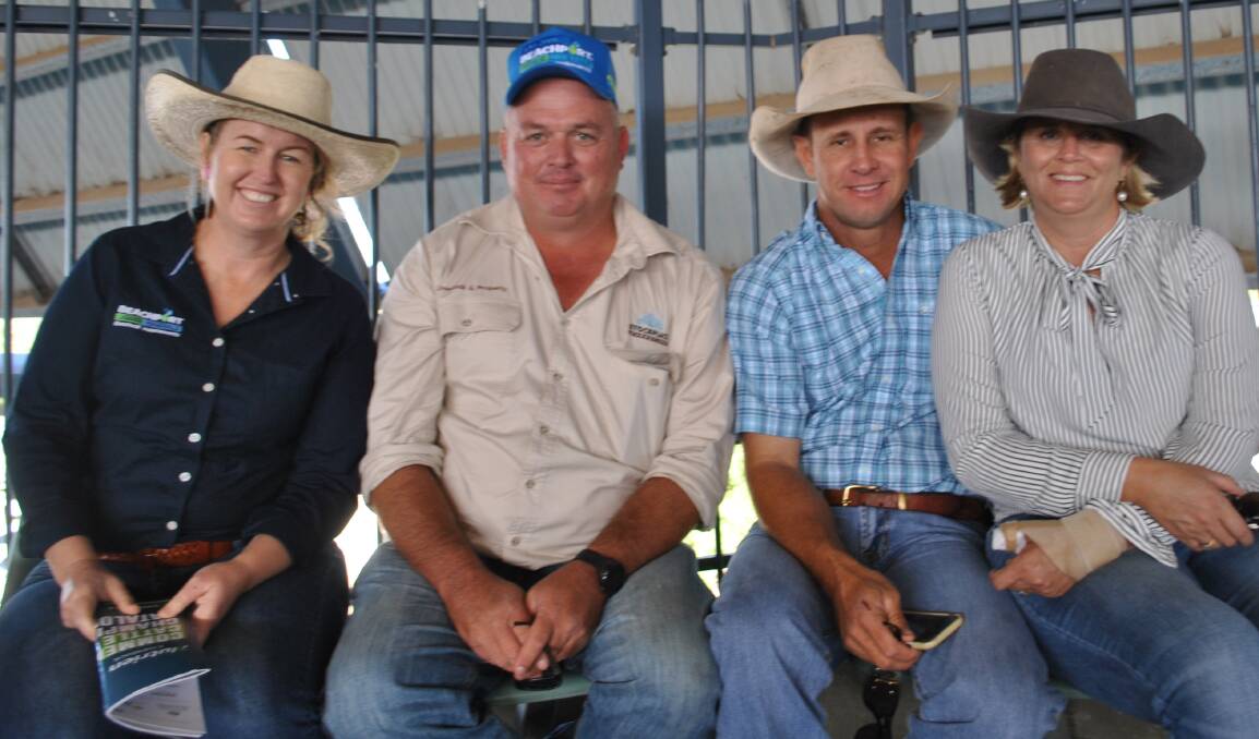 Alison Amor, Beachport Minerals, James Coates, Stockplace Marketing, and Andrew and Annie Hacon, Cloncurry. 