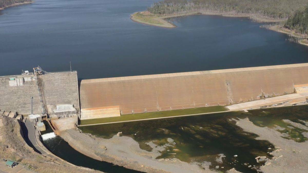 BURNETT RIVER: The 300,000 megalitre Paradise Dam is being reduced by 5m after safety concerns were raised about the dam wall's integrity. 