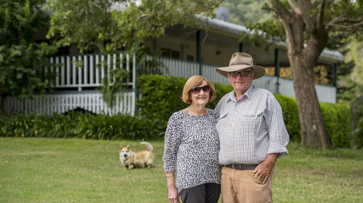 Jeff and Trish Poole are selling their picturesque hinterland property Middlemount.