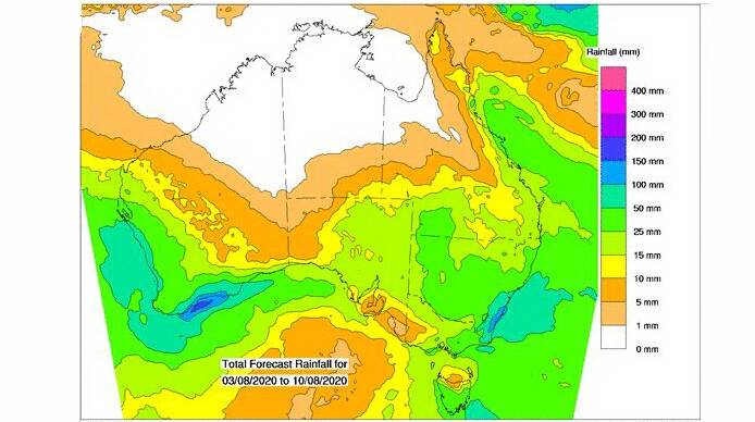 Winter rain is on its way for a decent portion of Queensland according to the Bureau of Meteorology.